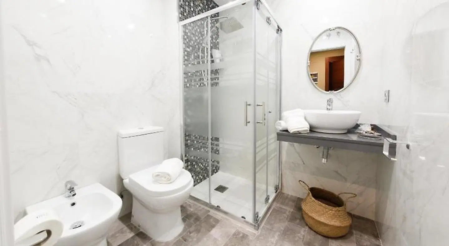 Hercules Boutique Hotel Badezimmer