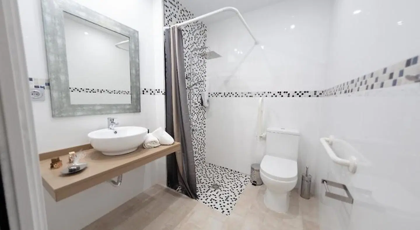 Hercules Boutique Hotel Badezimmer