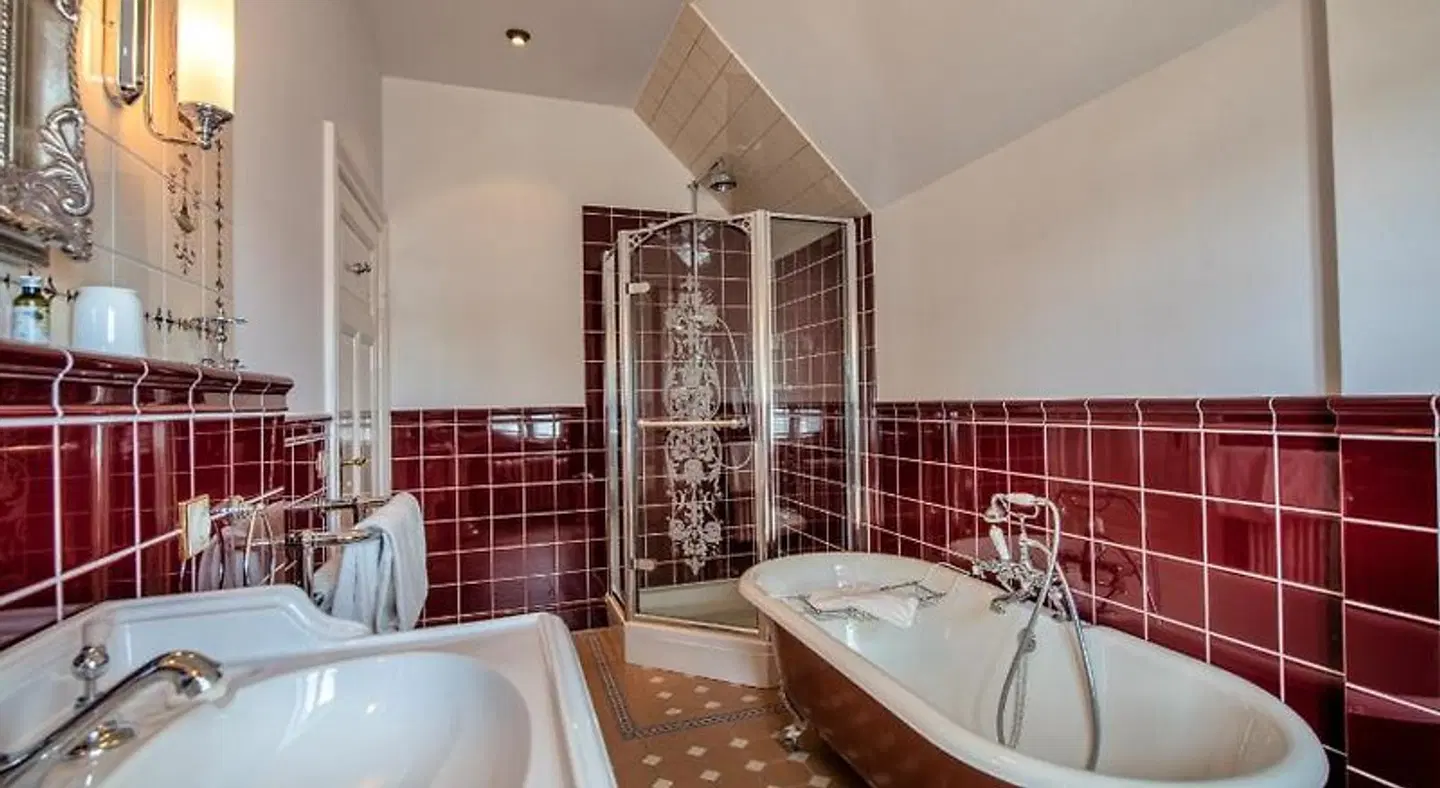 Recknitztal Hotel Badezimmer