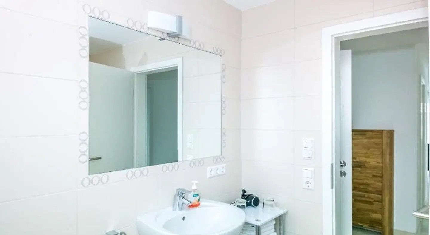 Apartmenthaus Aulendorf Badezimmer