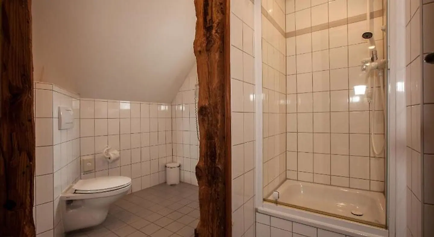 Burghotel Stargard Badezimmer