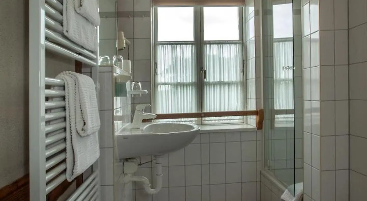 Burghotel Stargard Badezimmer