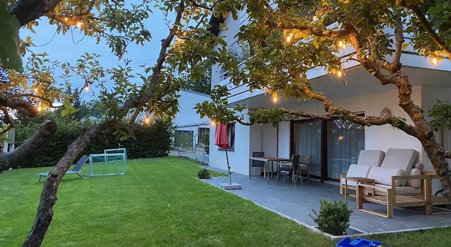 Pension am Waldrand Garten