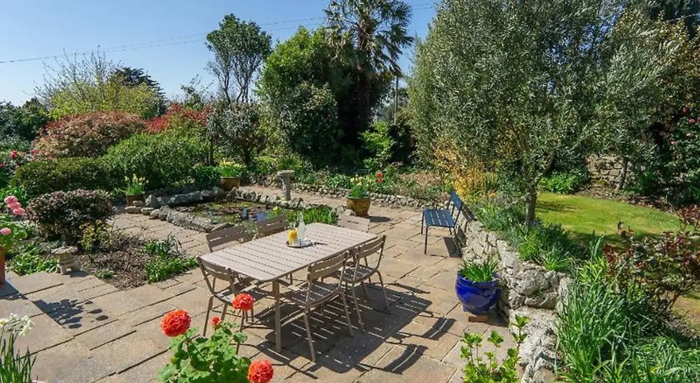 Ivy House Cornwall B&B Garten