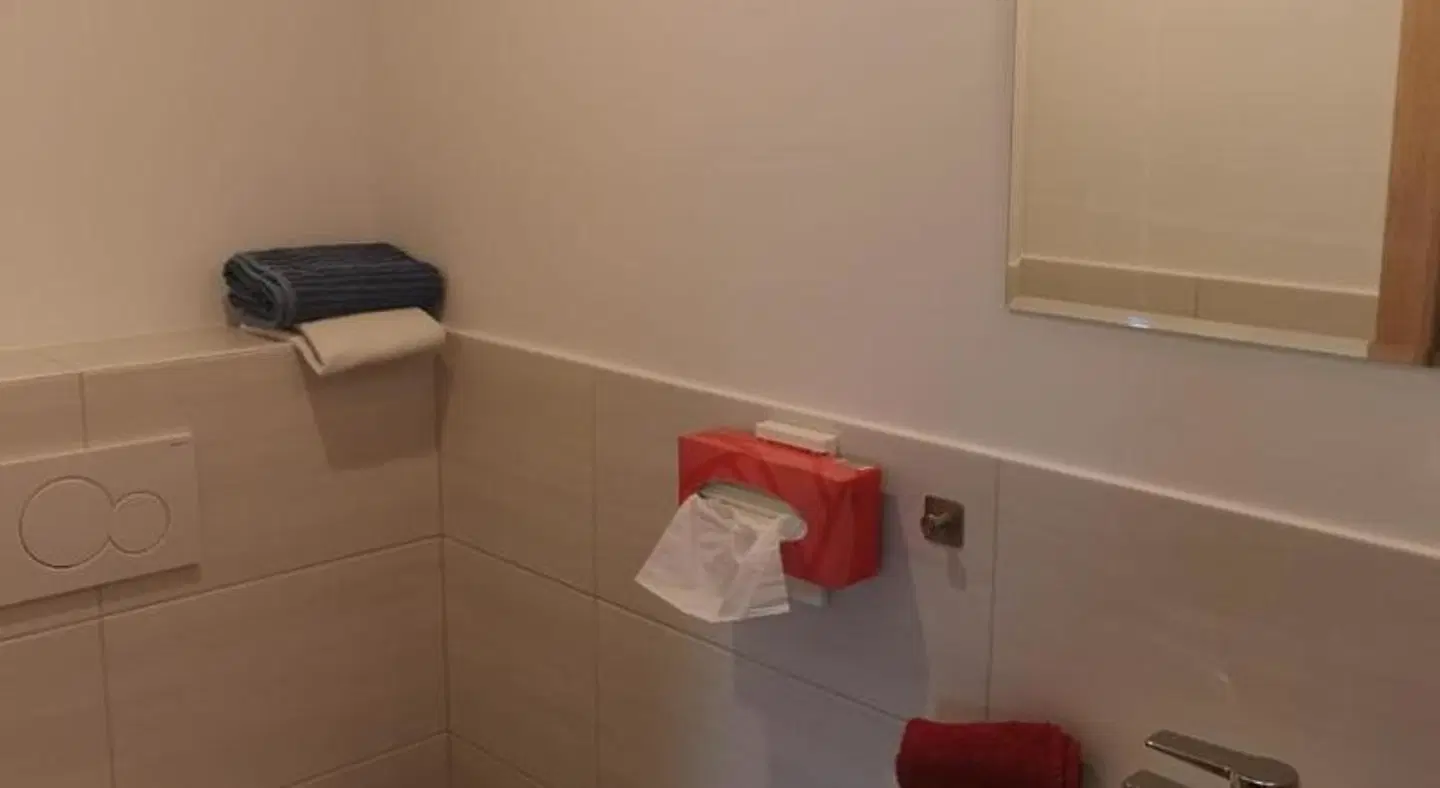 Garni Pension Waldhorn Badezimmer