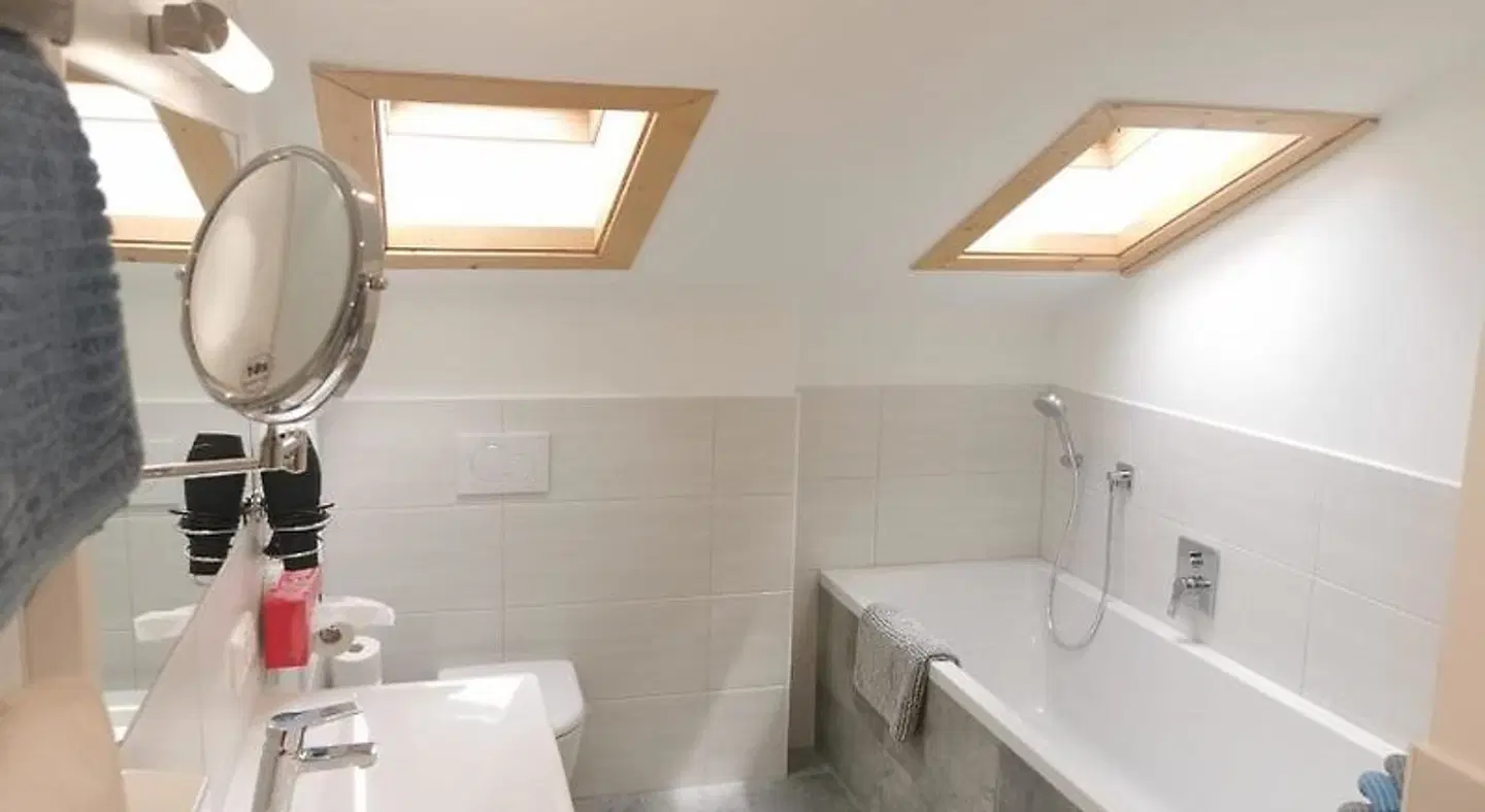 Garni Pension Waldhorn Badezimmer