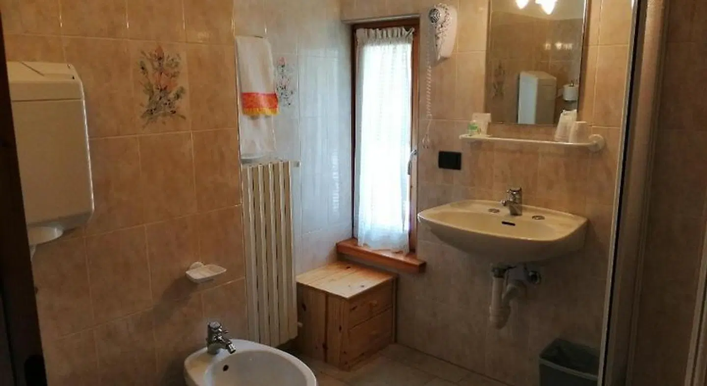 Zebrù Badezimmer
