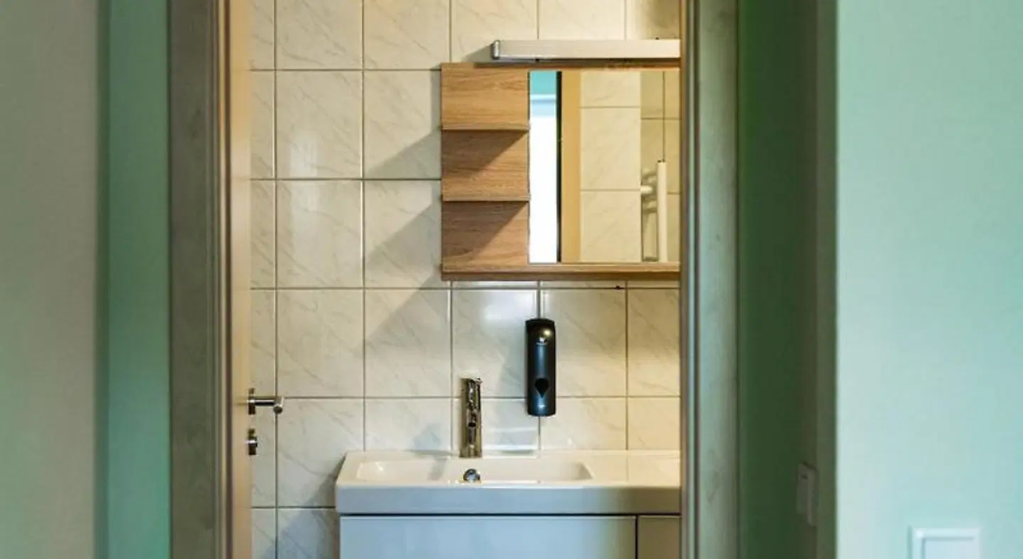 Hotel Check Rhein Badezimmer