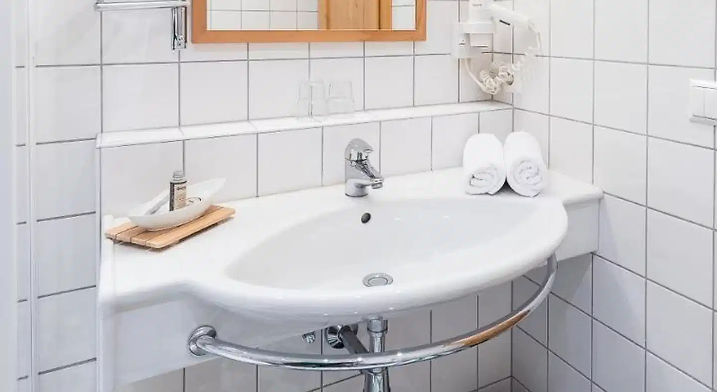 Alte Post Badezimmer