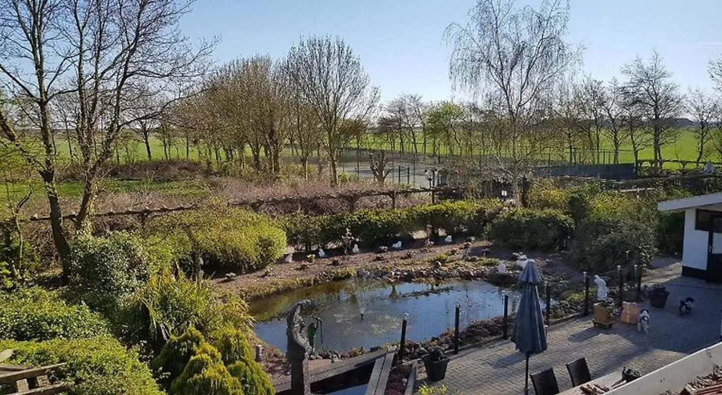 B&B Plompetorenzicht Garten