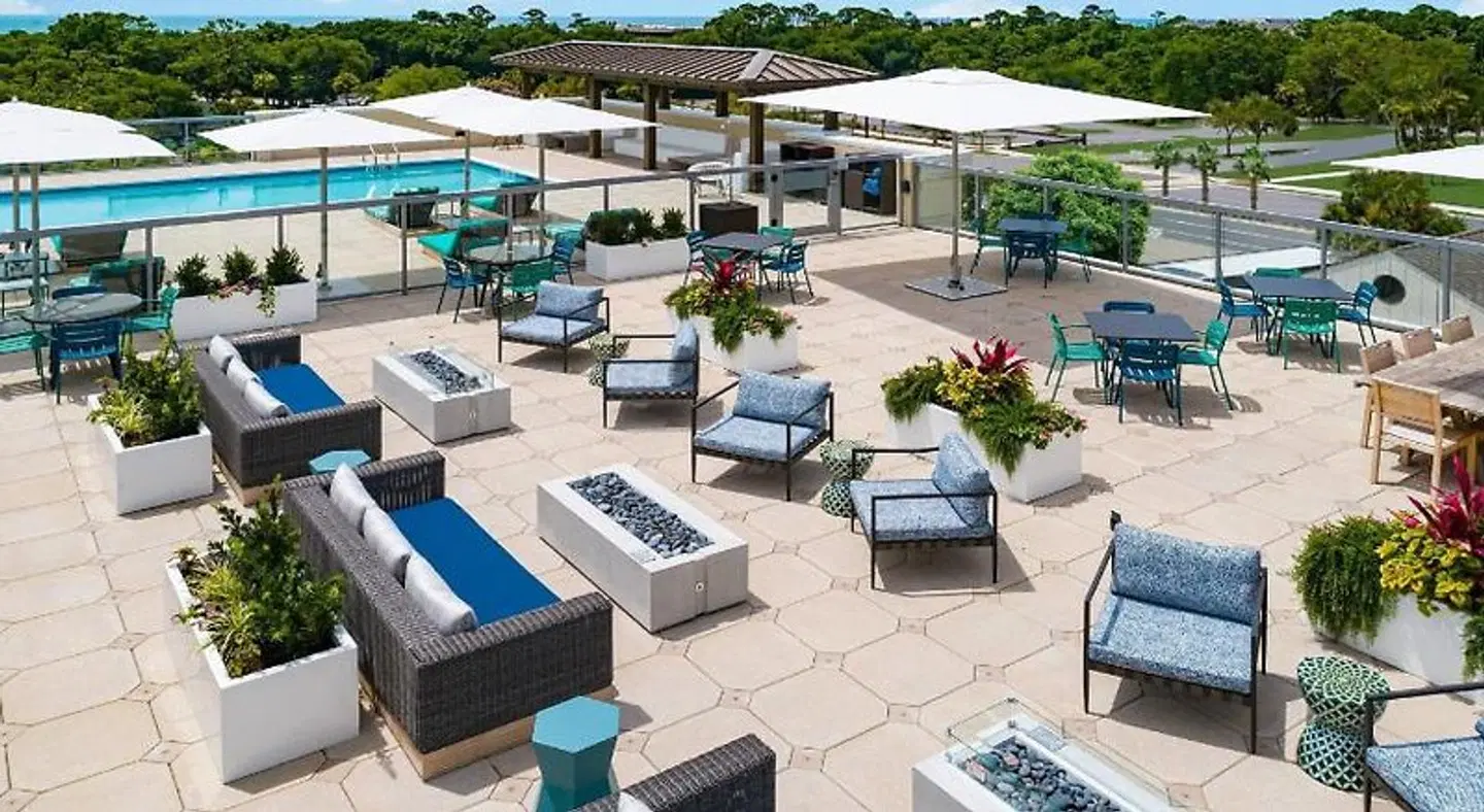 Courtyard by Marriott Hilton Head Island Terrasse