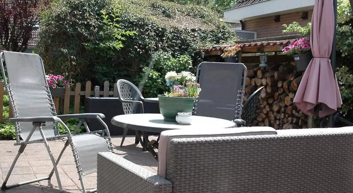 Bed & Breakfast de Vrijheid Terrasse