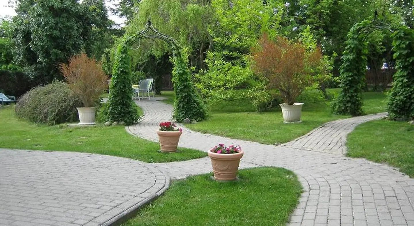 Gästehaus am Schwarzer See Garten