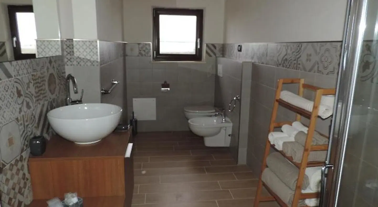 Il Bambuseto Badezimmer