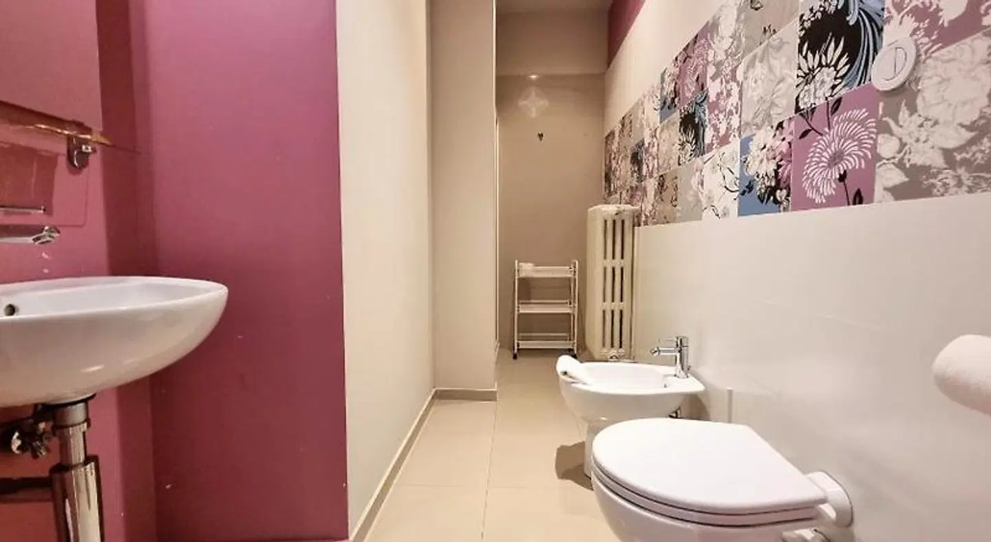 Locanda Al Volo Tor Bandena Badezimmer