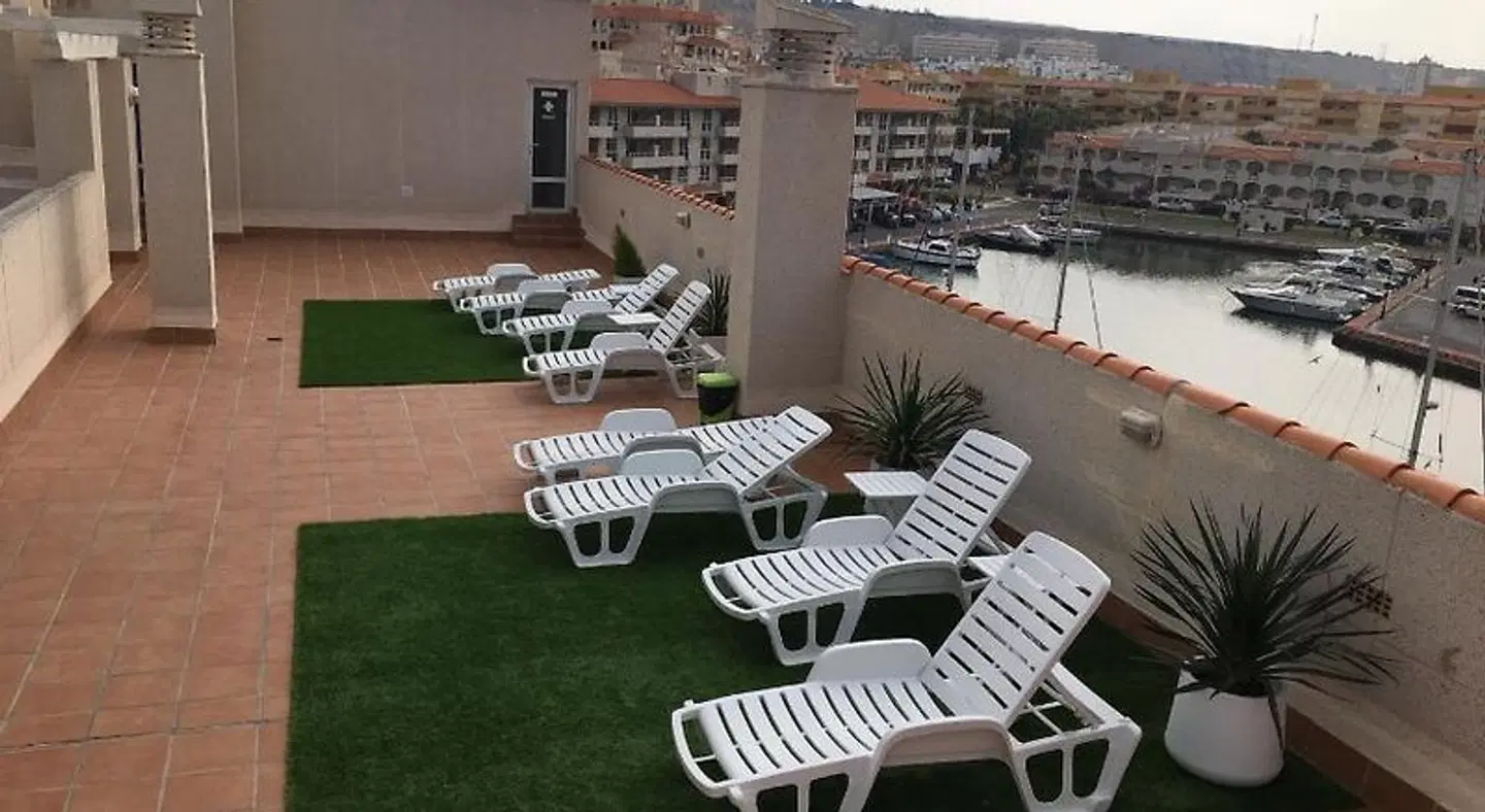 Apartamentos Puerto Almerimar Terrasse