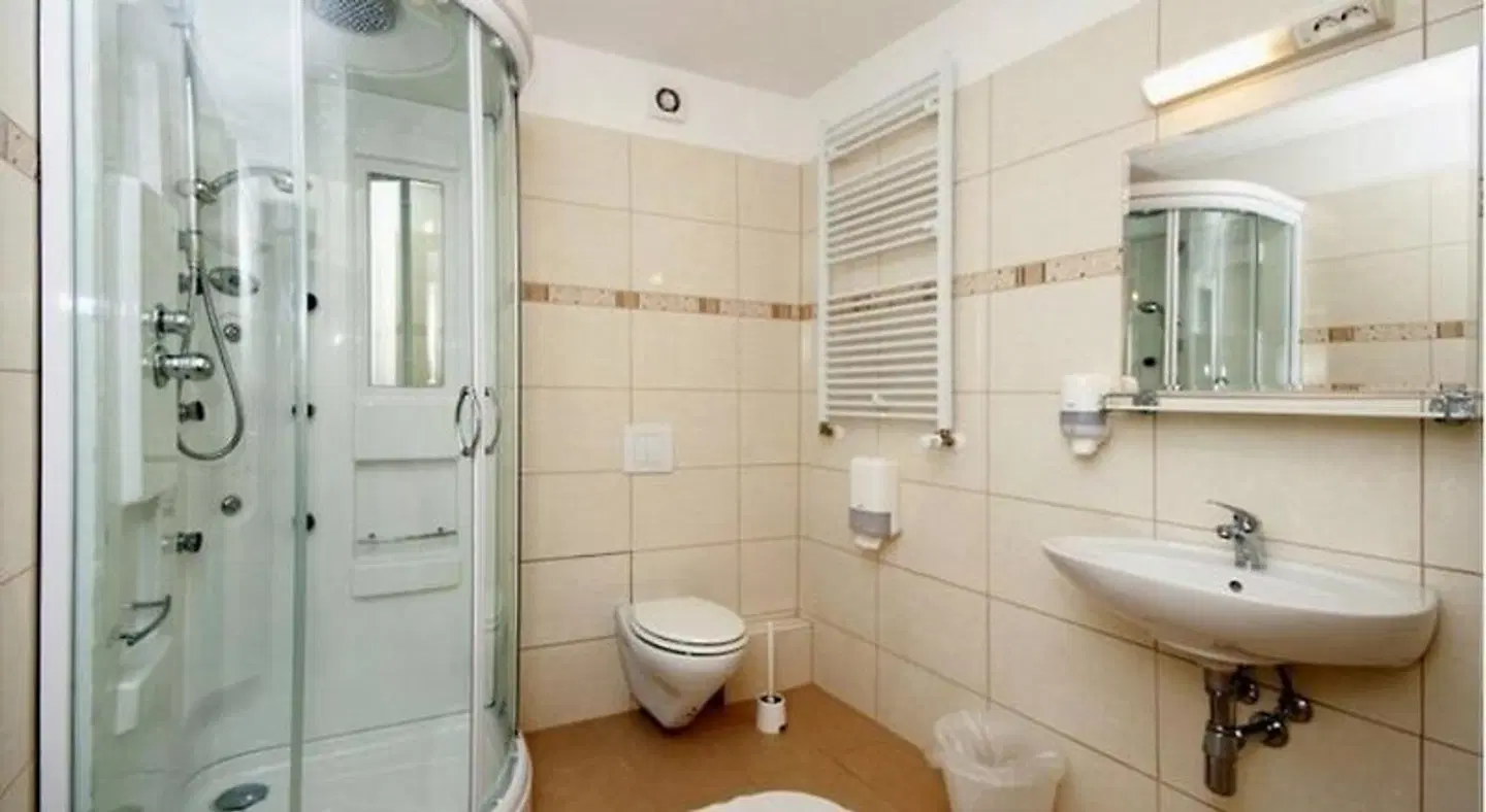 Hotel Villa Huber Badezimmer