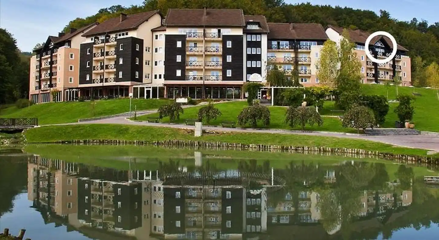 Terme Olimia - Aparthotel Rosa Aussenansicht