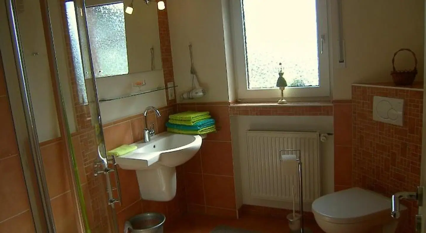 Pension Kolzer Badezimmer