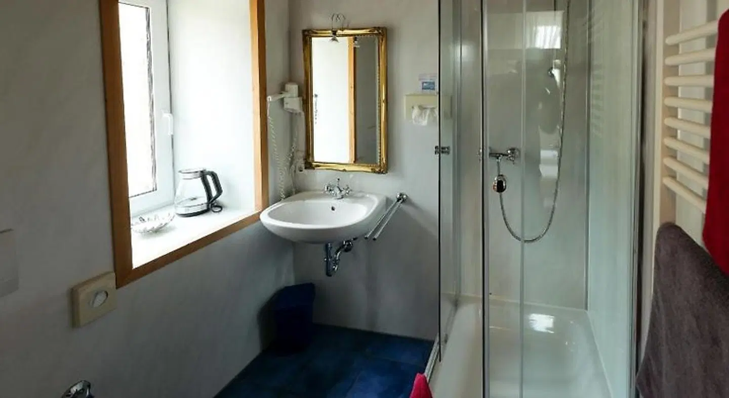 Hotel Alte Bürgermeisterei Badezimmer