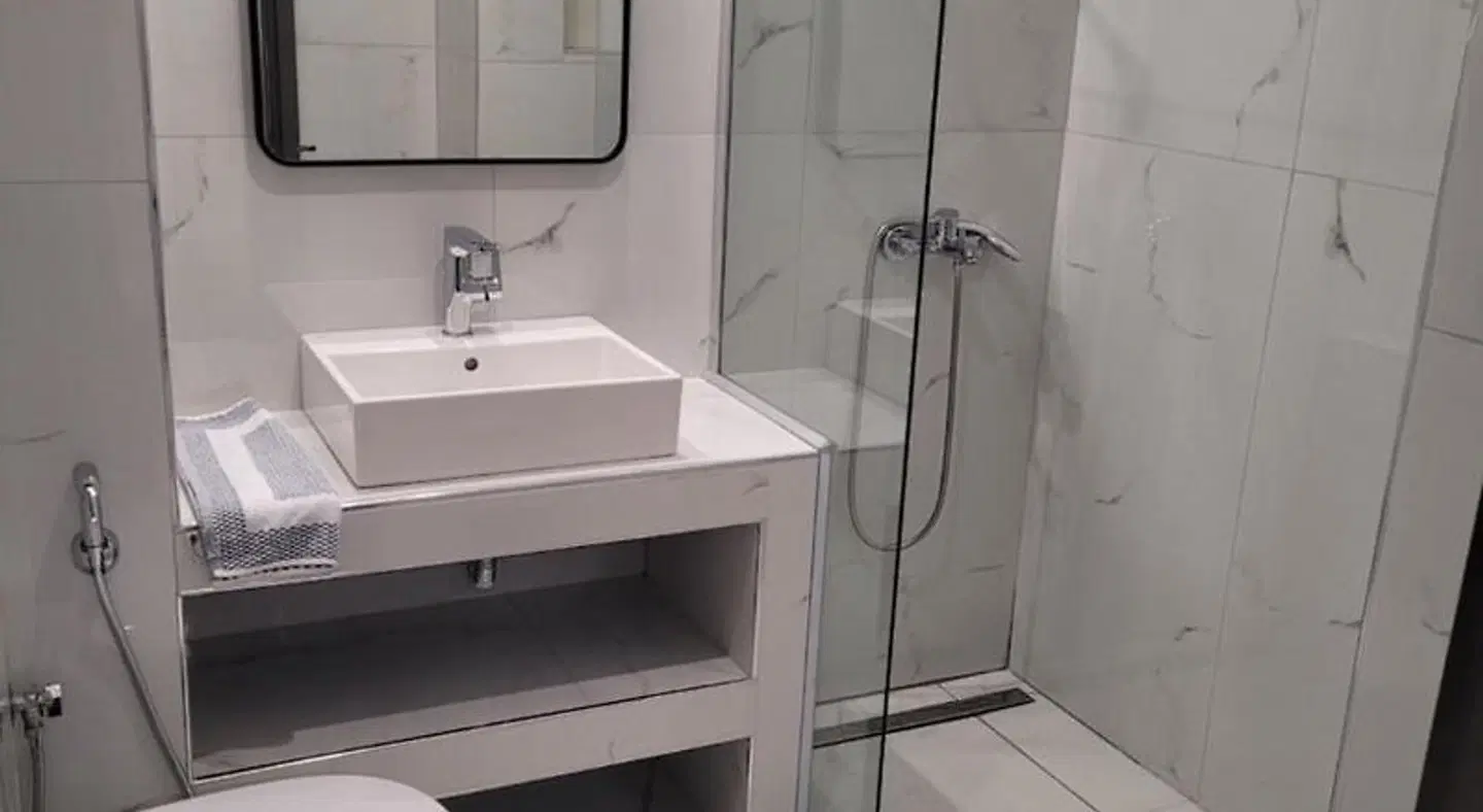 Jannos Beach hotel Badezimmer