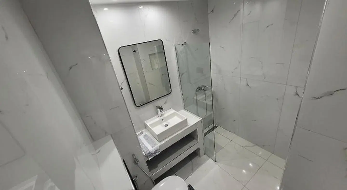 Jannos Beach hotel Badezimmer