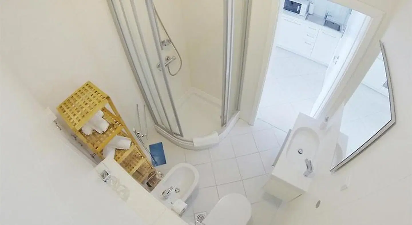 Apartments Barbati Badezimmer