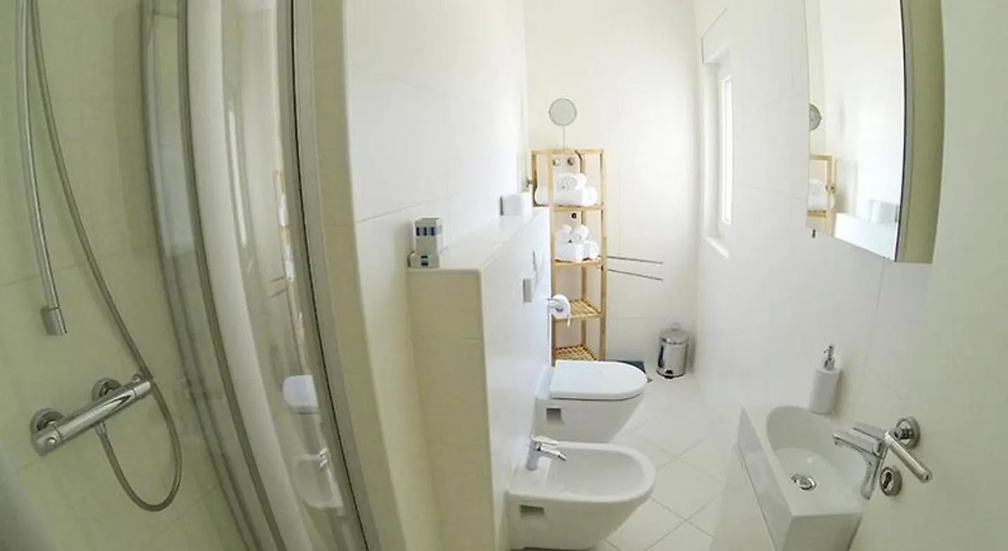 Apartments Barbati Badezimmer