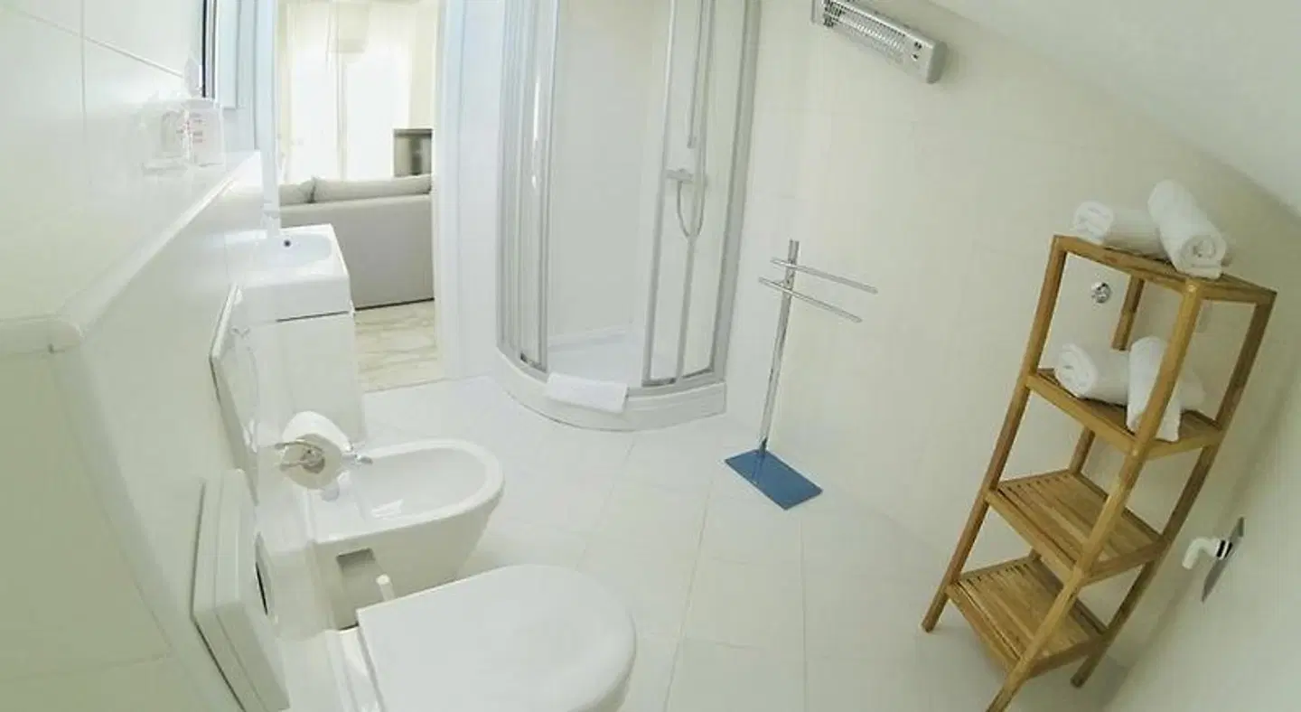 Apartments Barbati Badezimmer