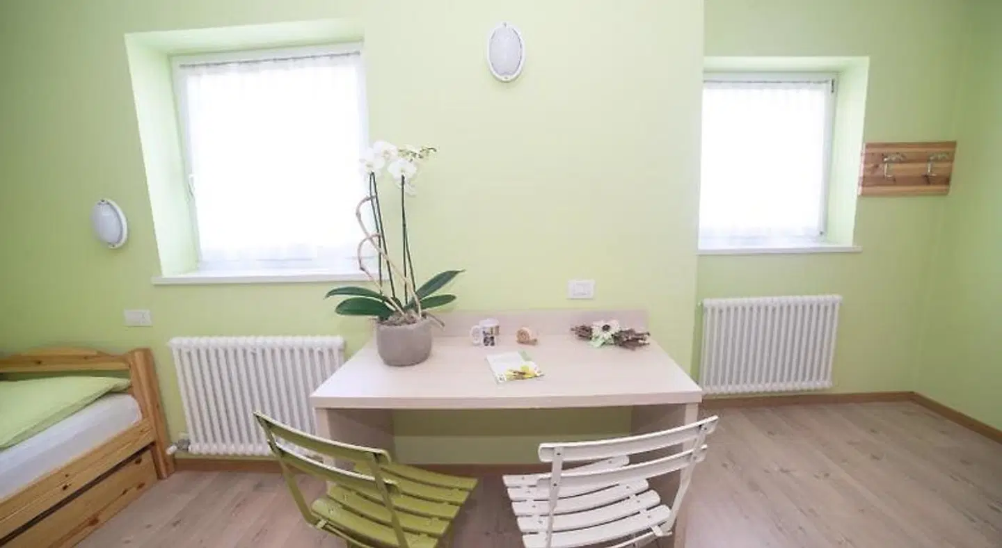 Hostel L'Ost - Ostello di Grumes Badezimmer