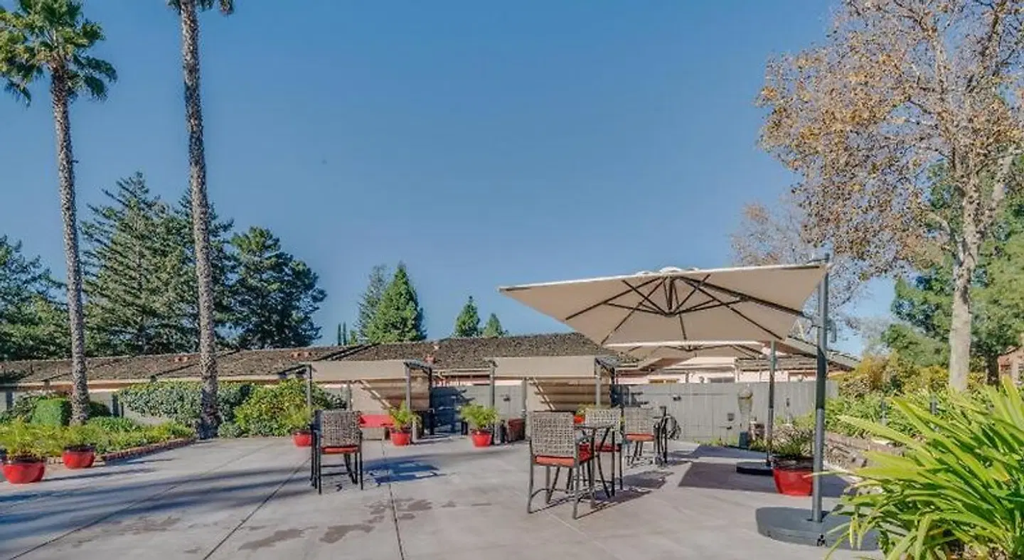 Days Inn Stanford Palo Alto Terrasse