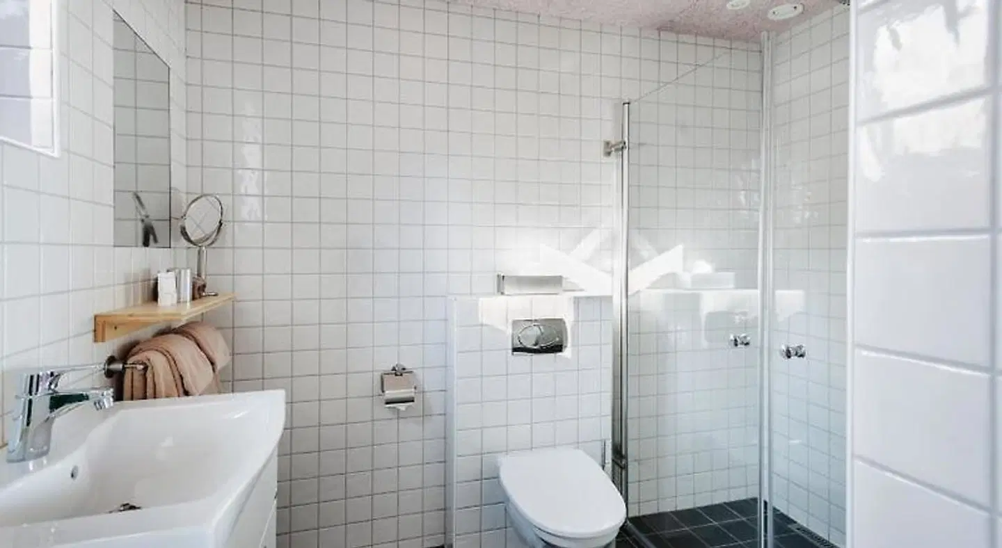 Ytterjärna Hotell & Konferens Badezimmer