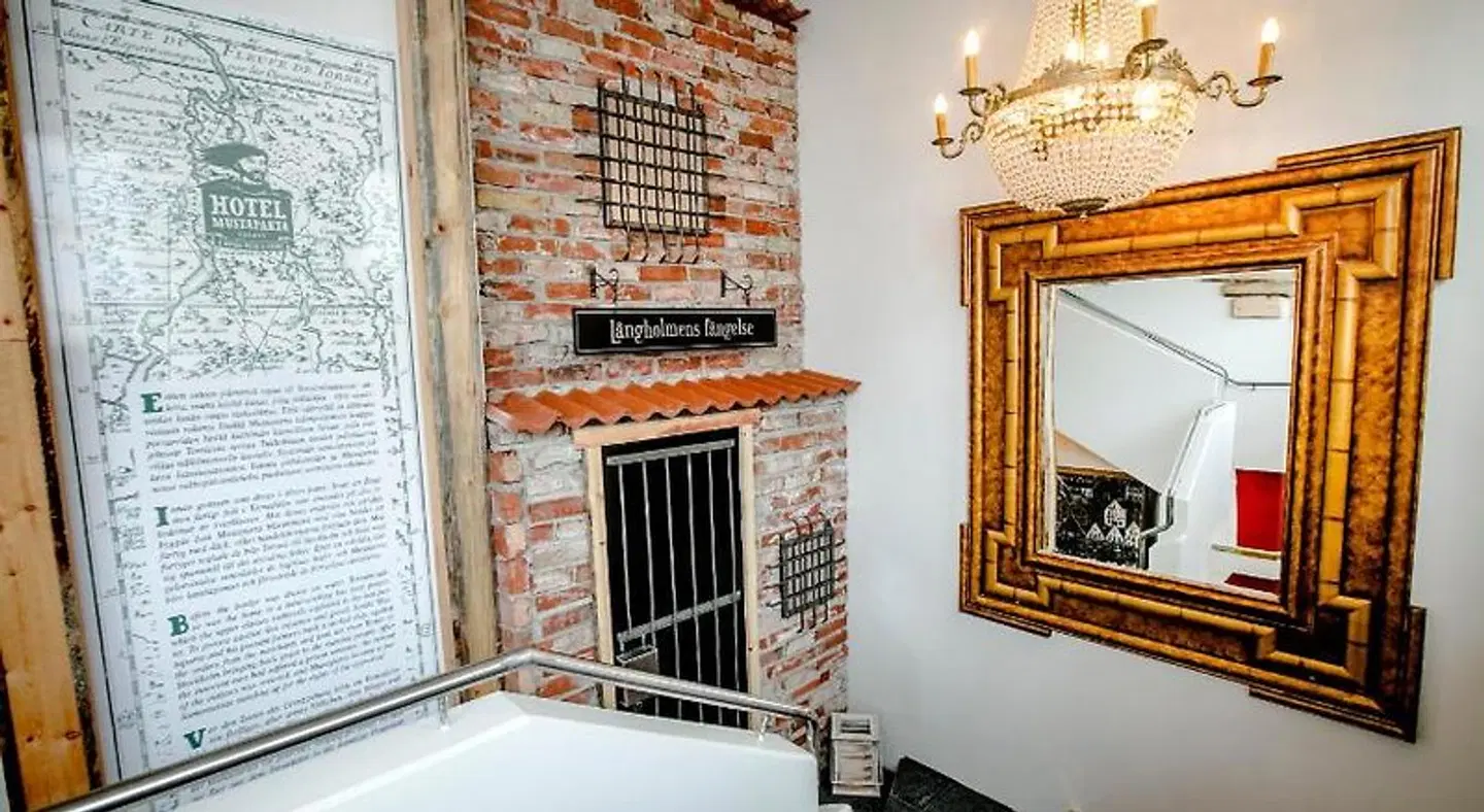 Boutique Hotel Mustaparta Badezimmer