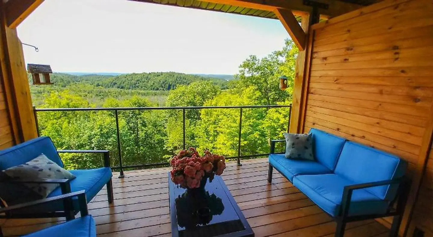 Le Bellevue Modern Lodge Terrasse