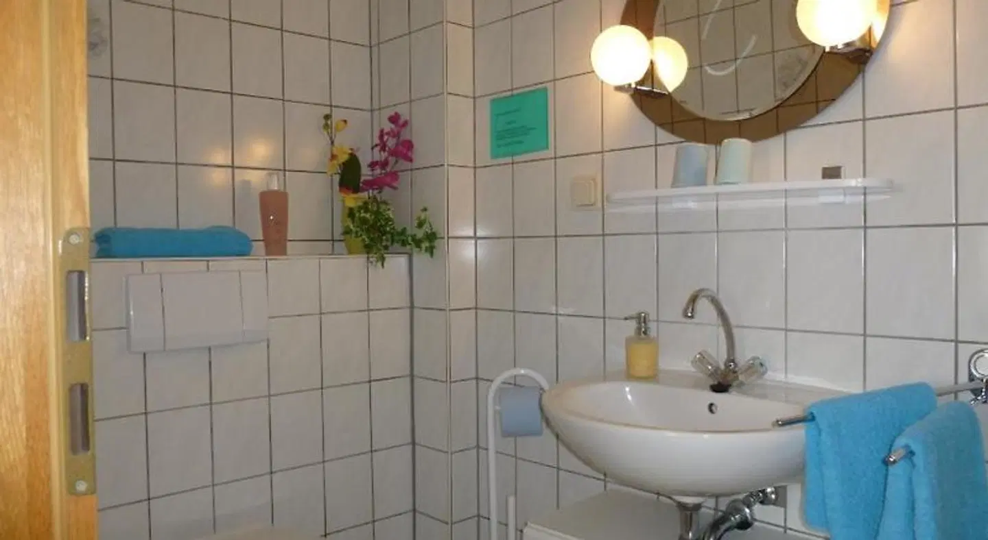 Am Peeneufer Badezimmer