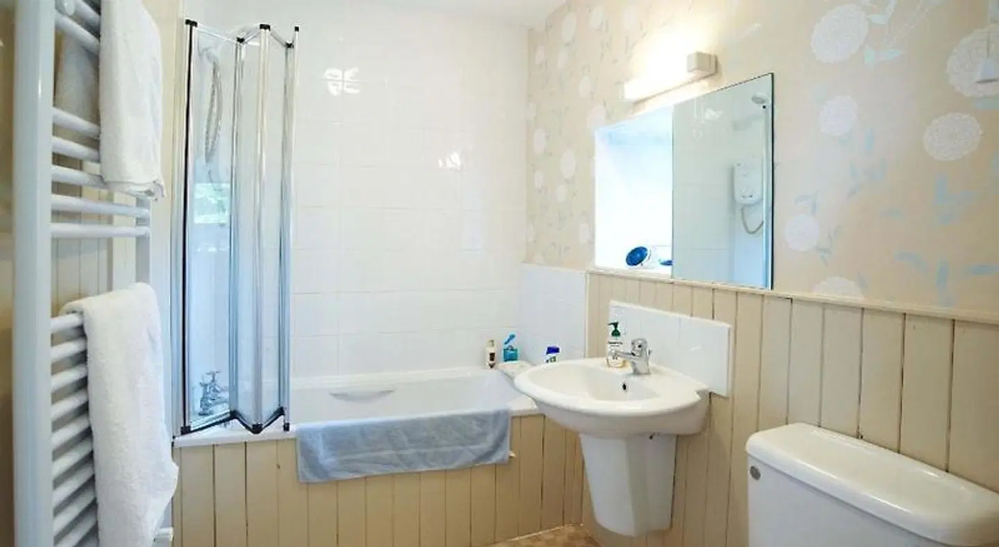 B&B Castleton House Badezimmer