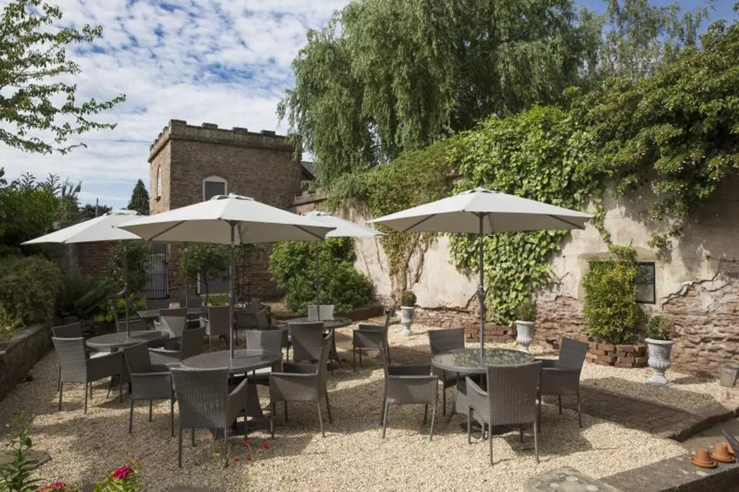 Glewstone Court Garten