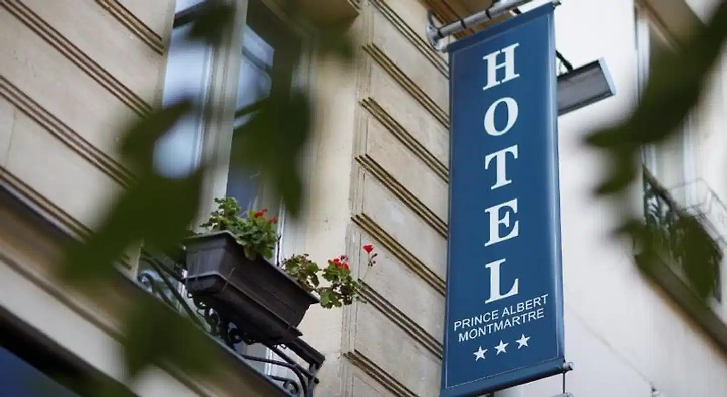 Hôtel Prince Albert Montmartre Aussenansicht