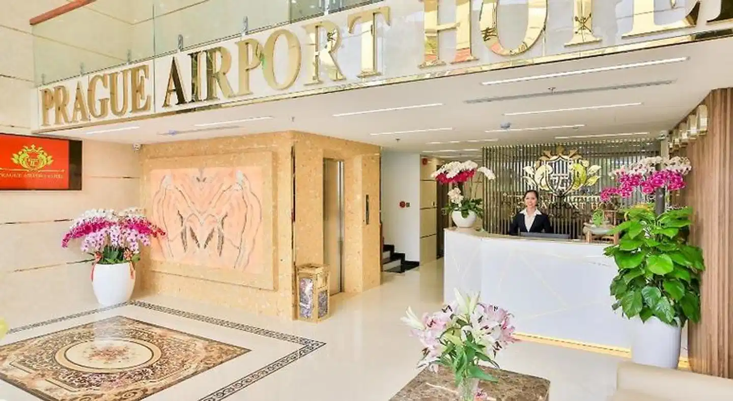 Prague Airport Hotel Lobby