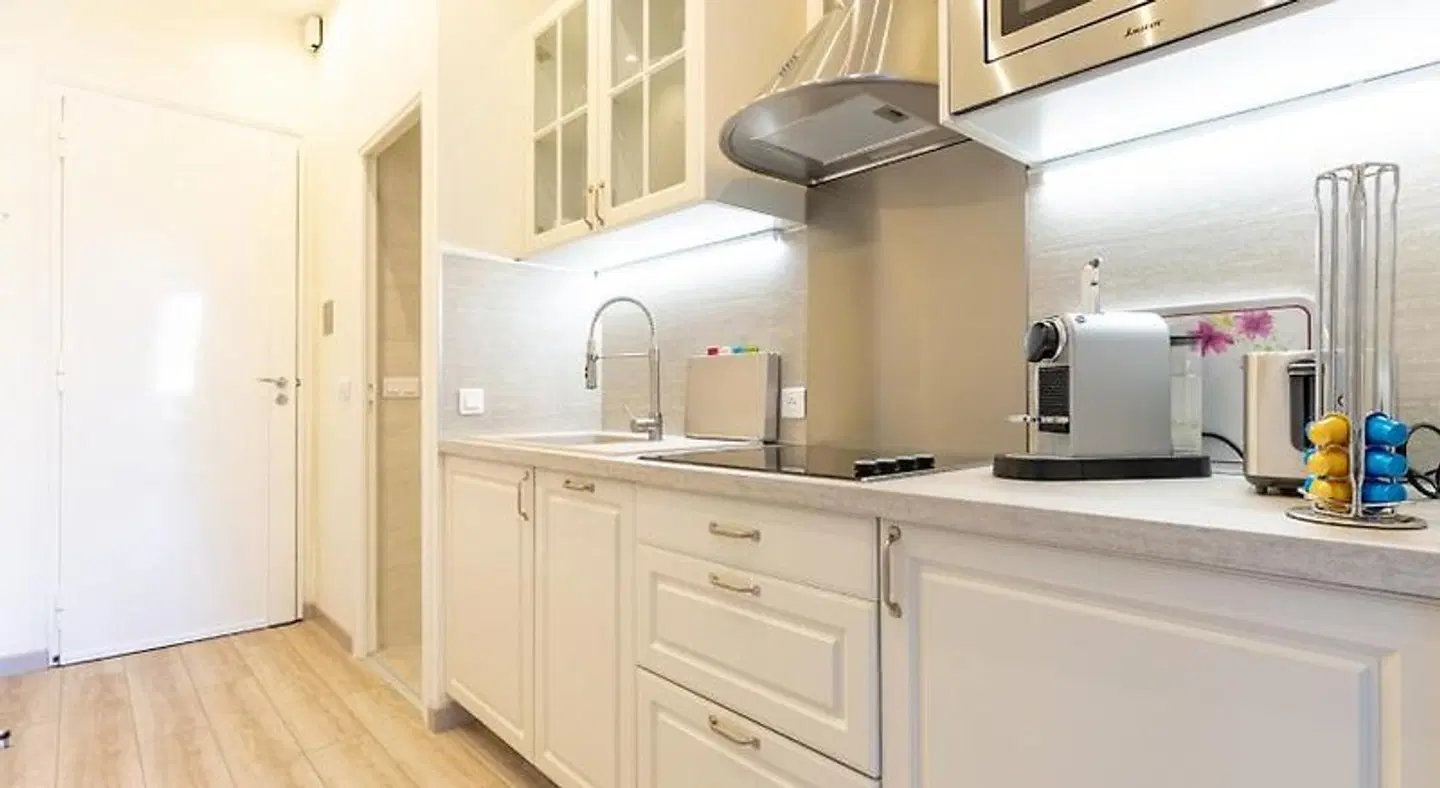 Apartment Palais Miramar Badezimmer