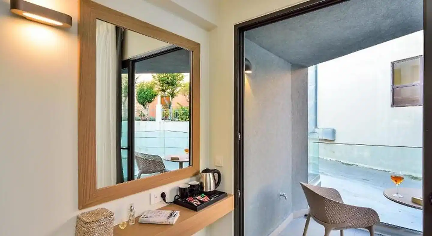 Elia Agia Marina Hotel Badezimmer