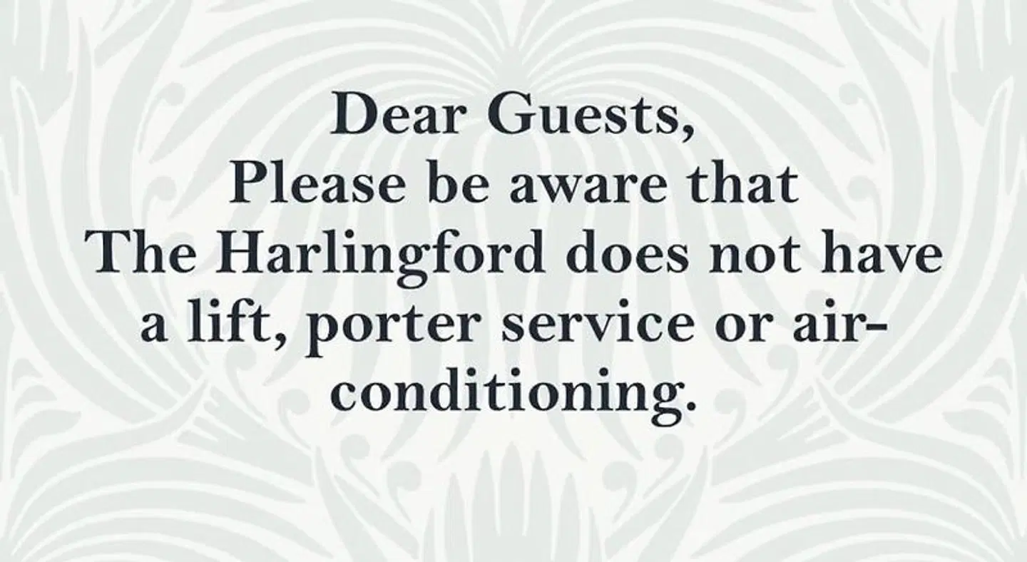 Harlingford Hotel Landkarte