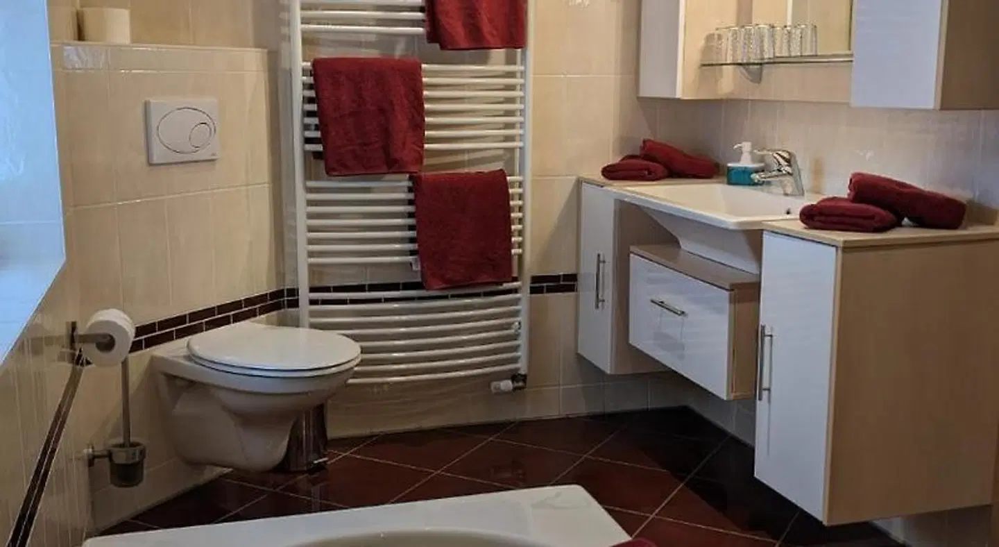 Pension Auf der Tenne Badezimmer