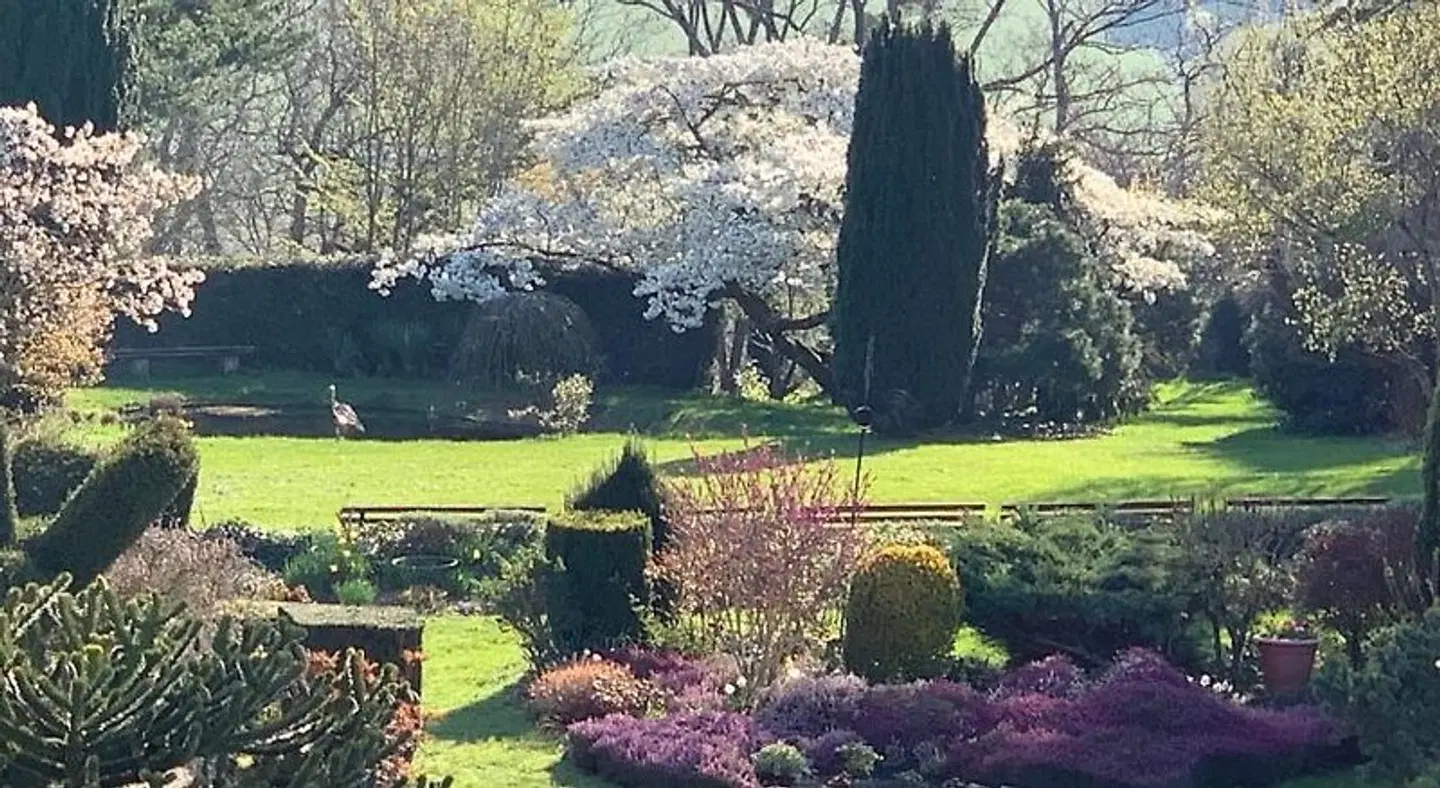 Le Prieure d'Orchaise Garten