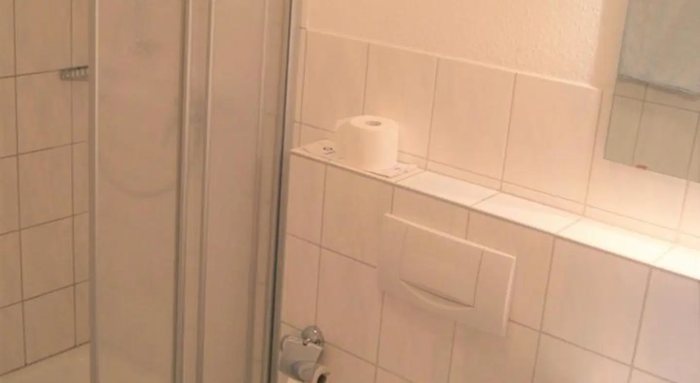 Pension Am Thieberg Badezimmer
