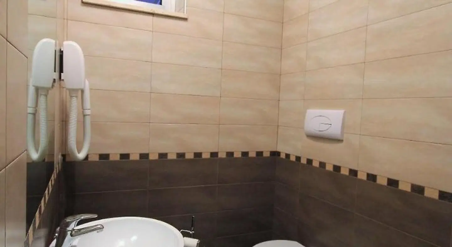 I Rocchi Hotel Badezimmer