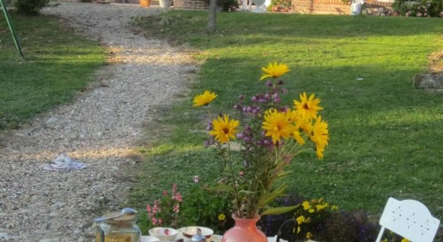 Les Trois Pommiers Garten