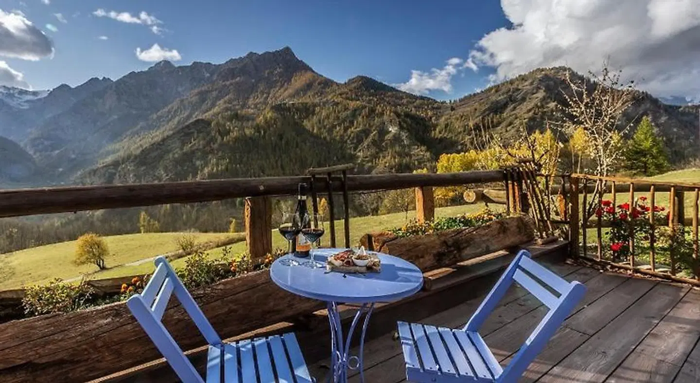 B&b Al Brieis Terrasse
