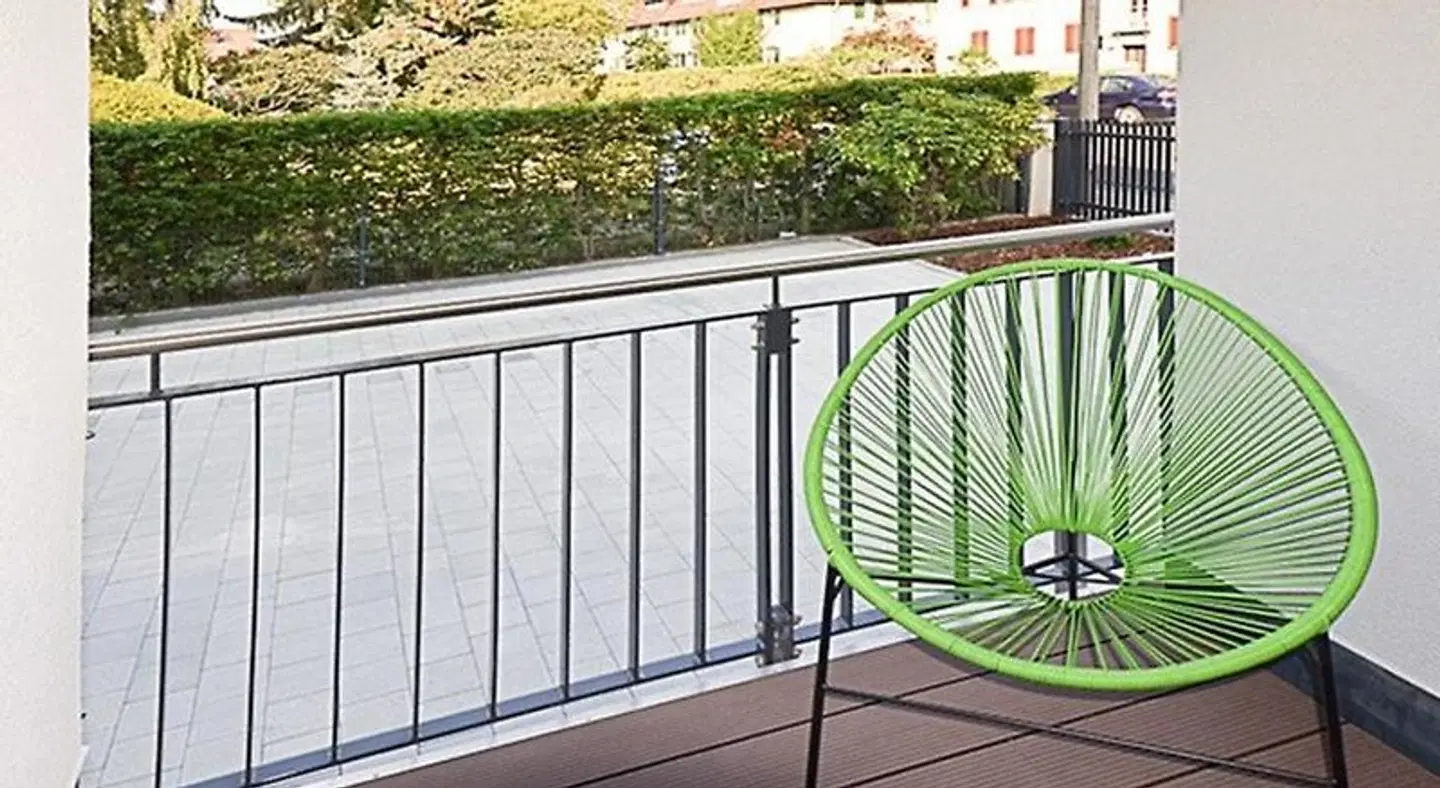 Eco Smart Apartments Erlangen Terrasse