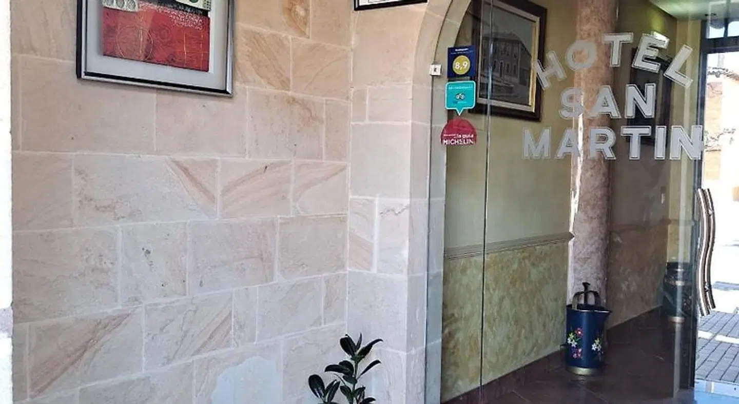Hotel San Martín Badezimmer